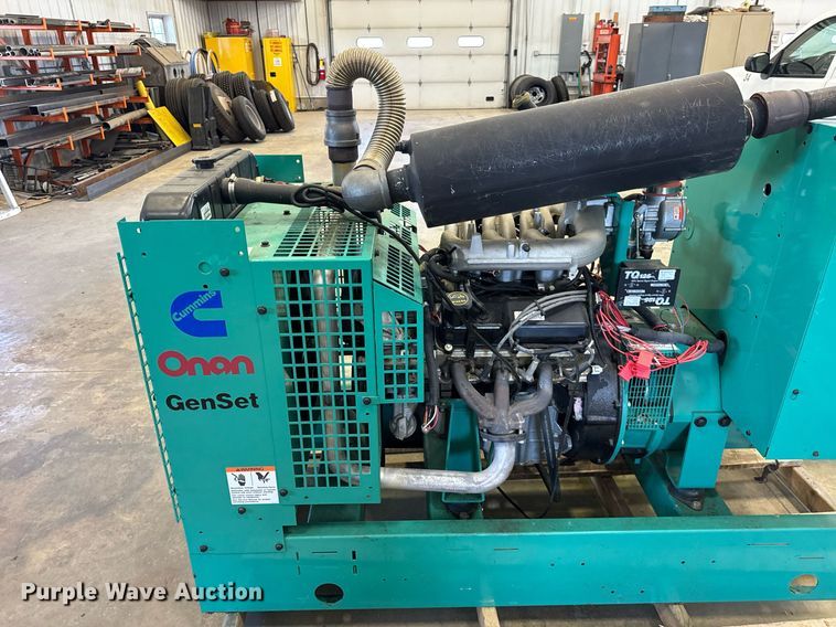 image for item DH9980 2001 Cummins Onan GGFE-4956524 generator