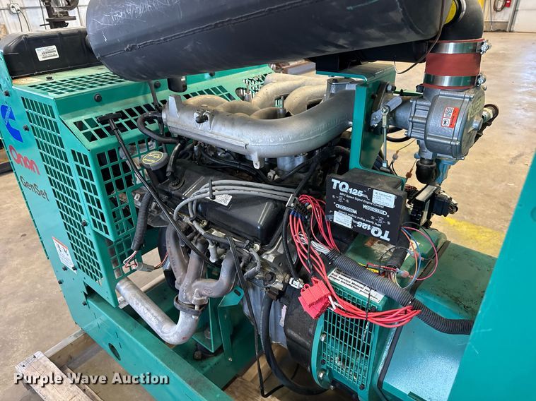 image for item DH9980 2001 Cummins Onan GGFE-4956524 generator
