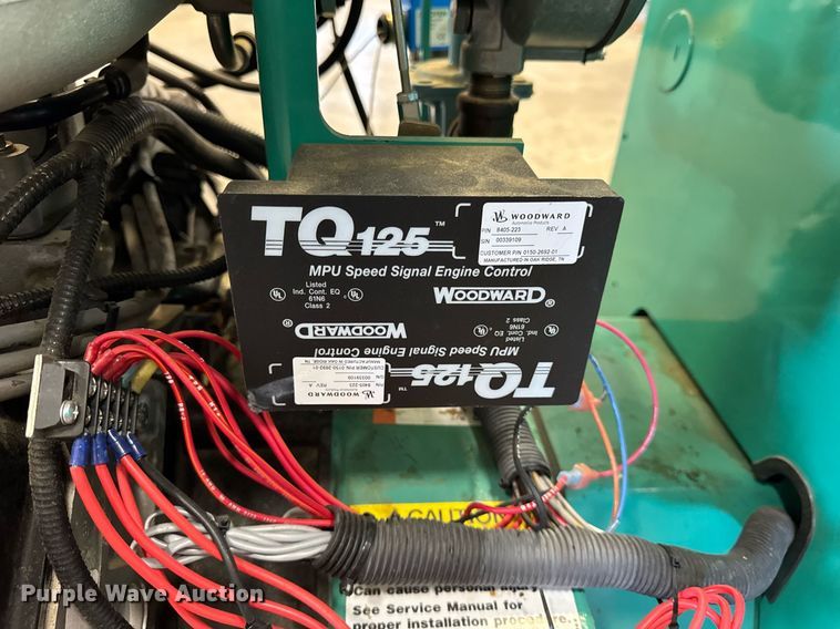 image for item DH9980 2001 Cummins Onan GGFE-4956524 generator