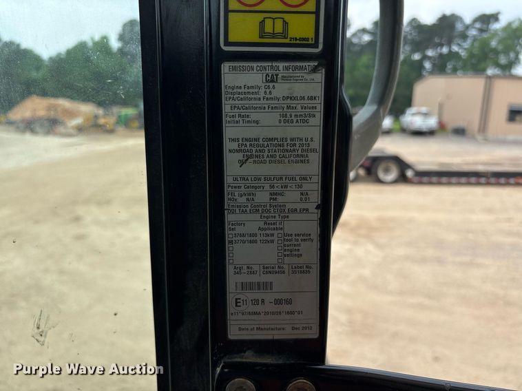 image for item DM1897 2013 Caterpillar 320E L excavator