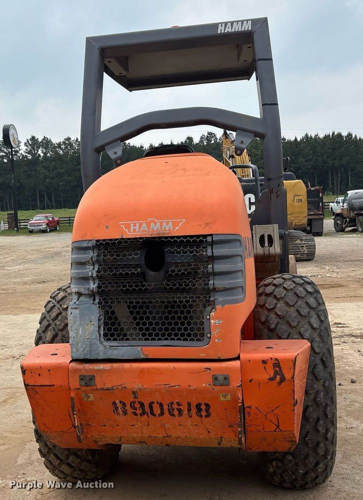 image for item DM1898 2012 Hamm 3307 single drum vibratory roller