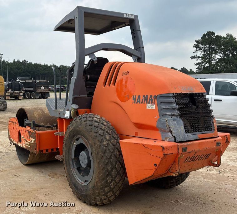 image for item DM1898 2012 Hamm 3307 single drum vibratory roller