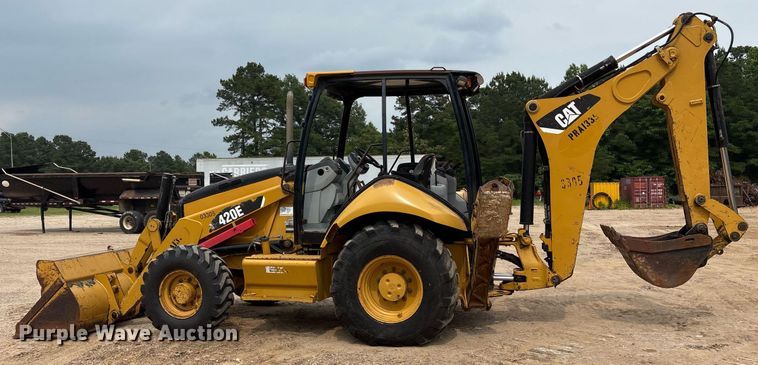 image for item DM1899 2010 Caterpillar 420E backhoe
