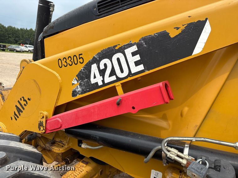 image for item DM1899 2010 Caterpillar 420E backhoe