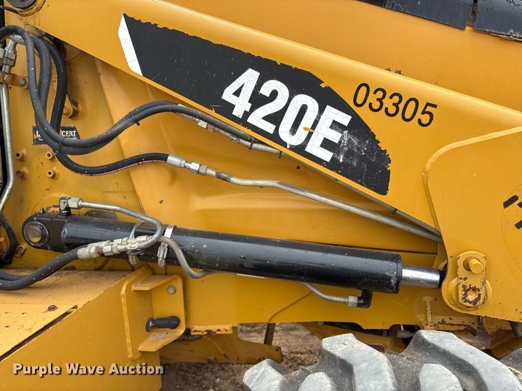 image for item DM1899 2010 Caterpillar 420E backhoe