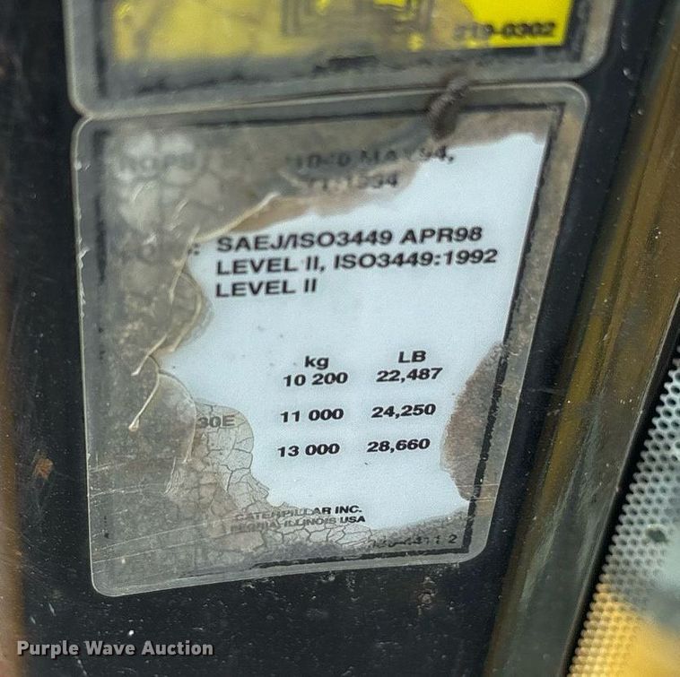 image for item DM1899 2010 Caterpillar 420E backhoe