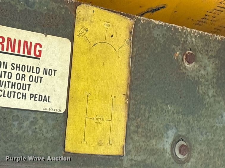 image for item DM1903 1977 Champion D-715 rigid frame motor grader