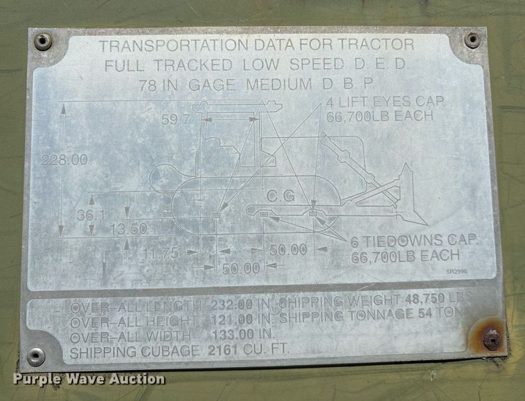 image for item DM1905 Caterpillar D7G dozer