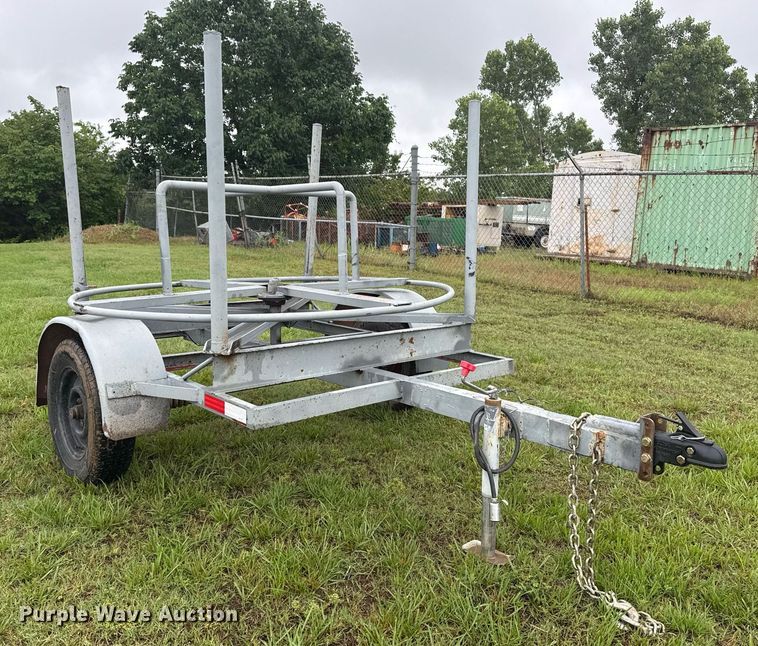 image for item DM5738 Shop built reel trailer