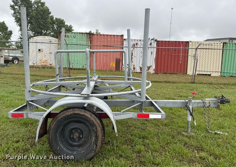 image for item DM5738 Shop built reel trailer