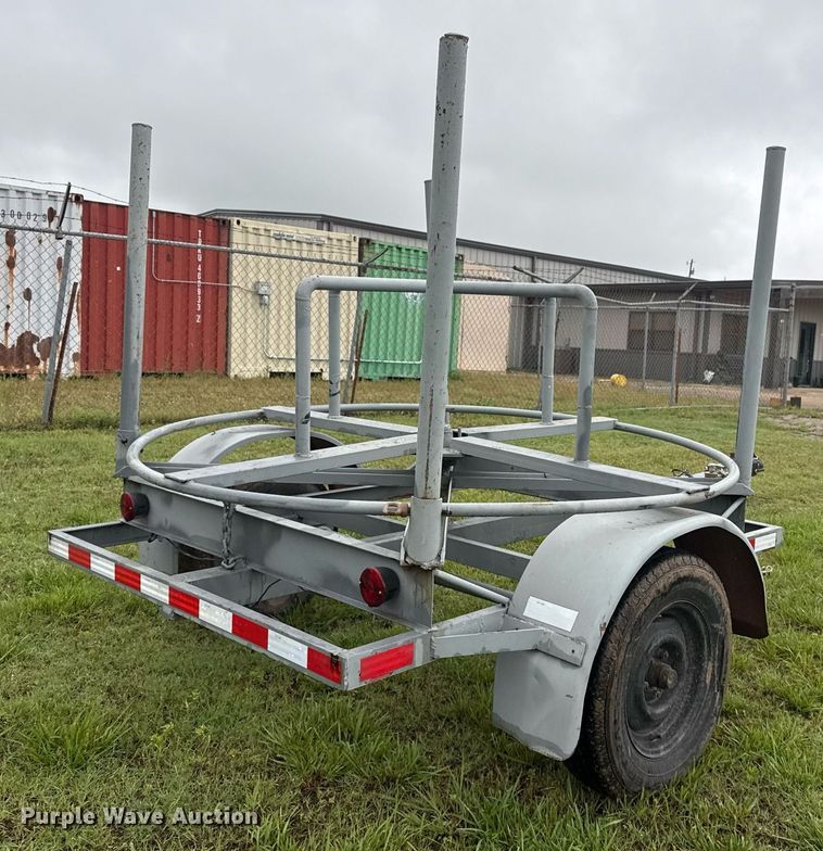 image for item DM5738 Shop built reel trailer