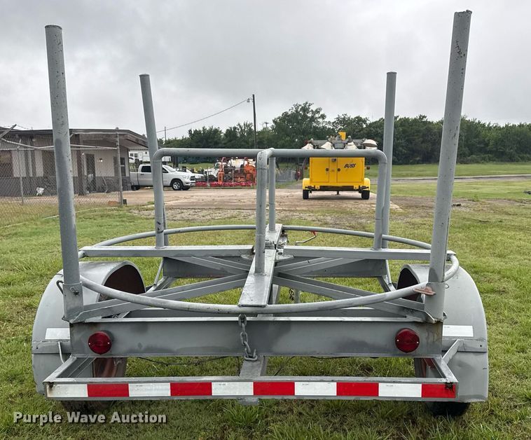 image for item DM5738 Shop built reel trailer