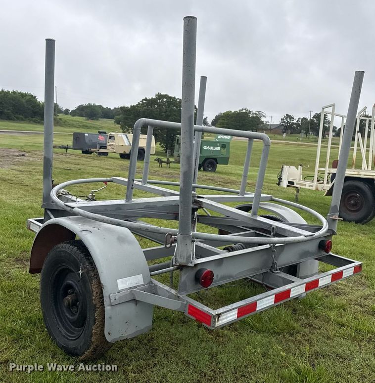 image for item DM5738 Shop built reel trailer