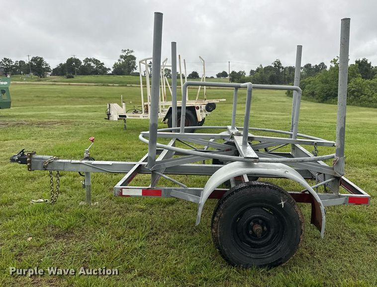 image for item DM5738 Shop built reel trailer