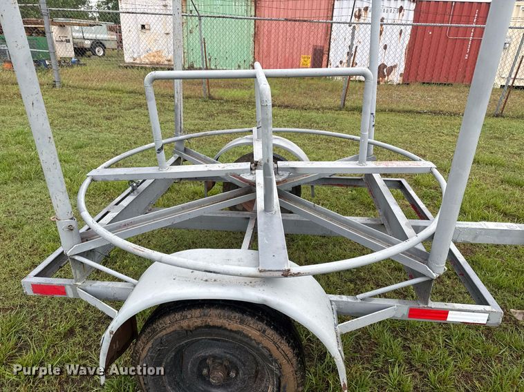 image for item DM5738 Shop built reel trailer