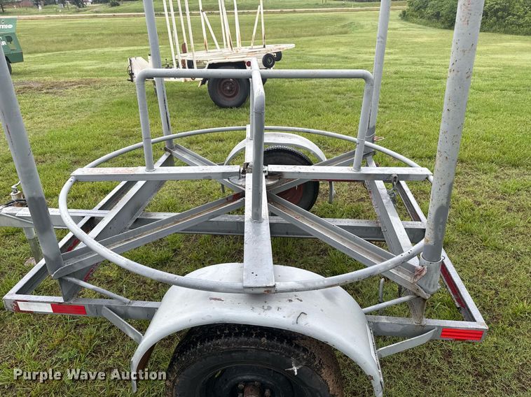 image for item DM5738 Shop built reel trailer