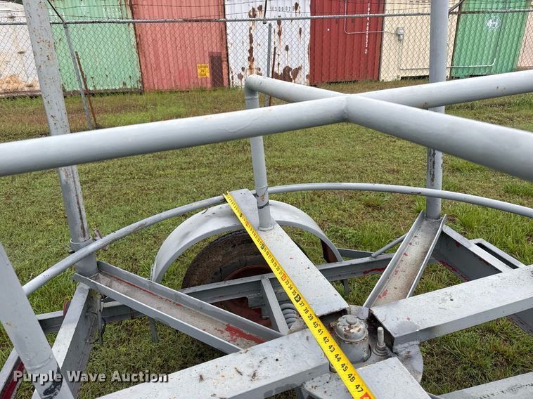 image for item DM5738 Shop built reel trailer