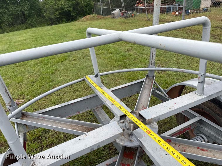 image for item DM5738 Shop built reel trailer