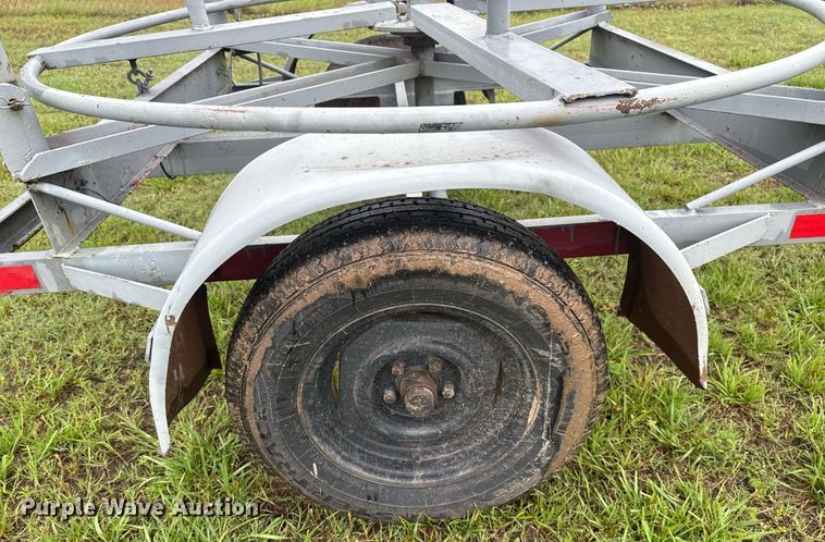 image for item DM5738 Shop built reel trailer