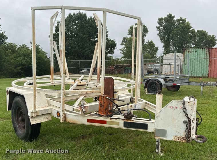 image for item DM5739 1998 Kiefer IPH300 reel trailer