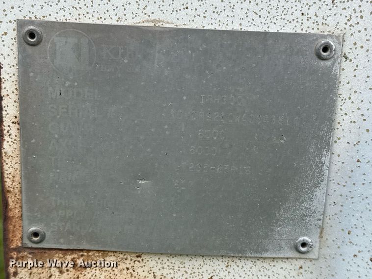 image for item DM5739 1998 Kiefer IPH300 reel trailer