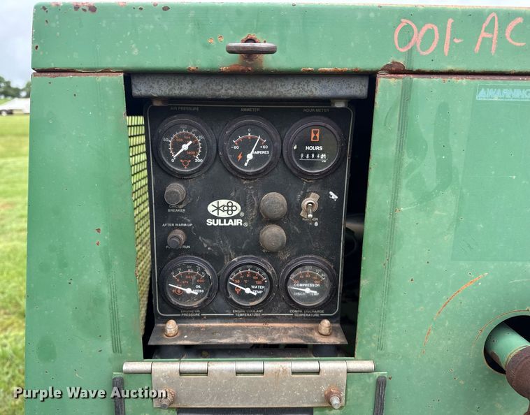 image for item DM5740 Sullair 185DPQ-JD air compressor