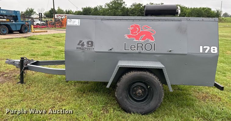 image for item DM5742 1993 LeRoi International air compressor