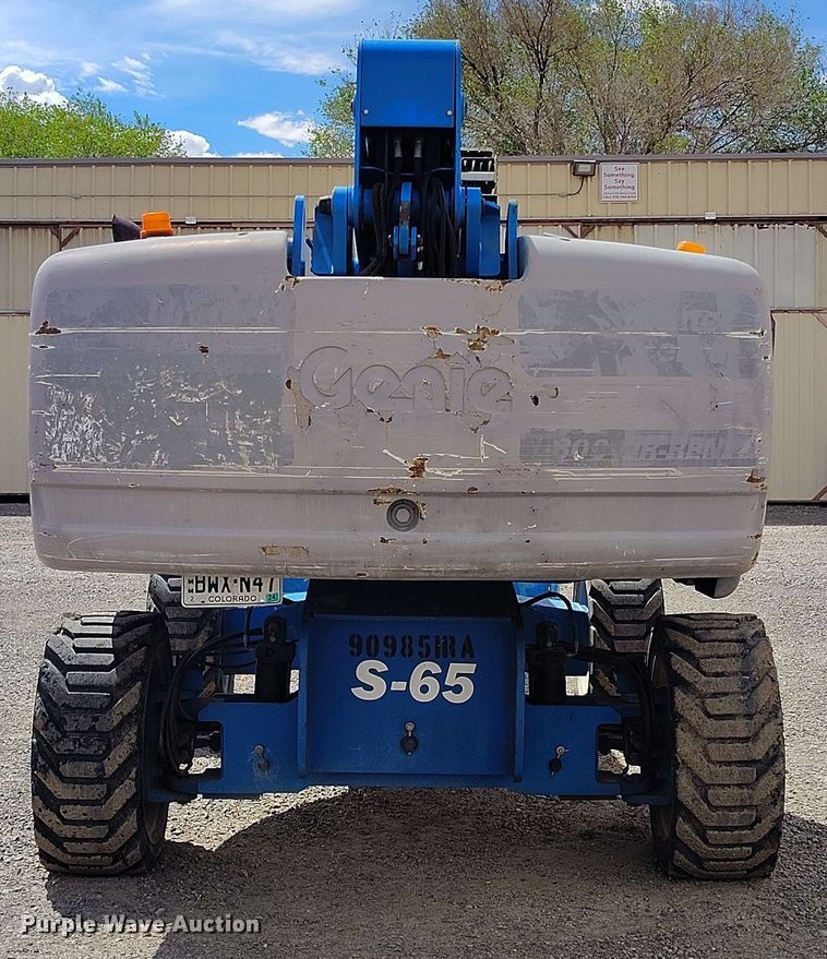 image for item DP4933 2012 Genie S65 boom lift