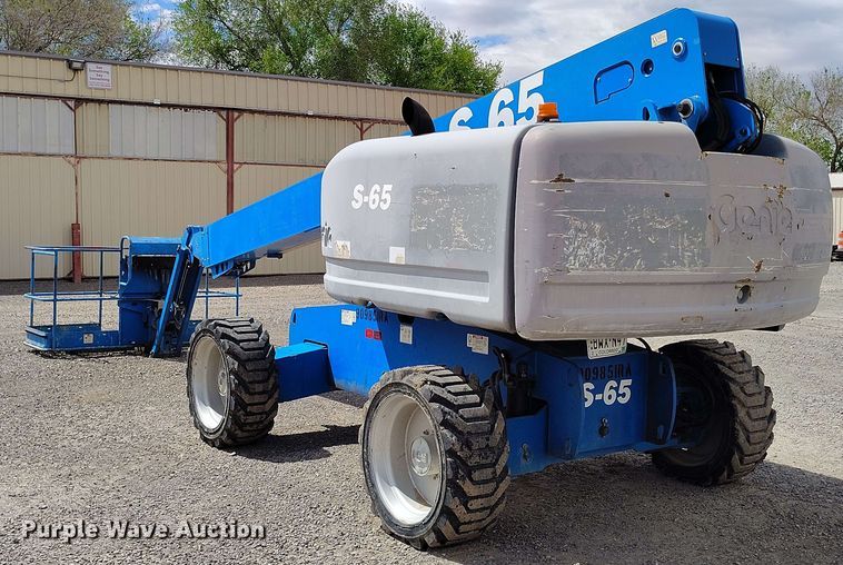 image for item DP4933 2012 Genie S65 boom lift