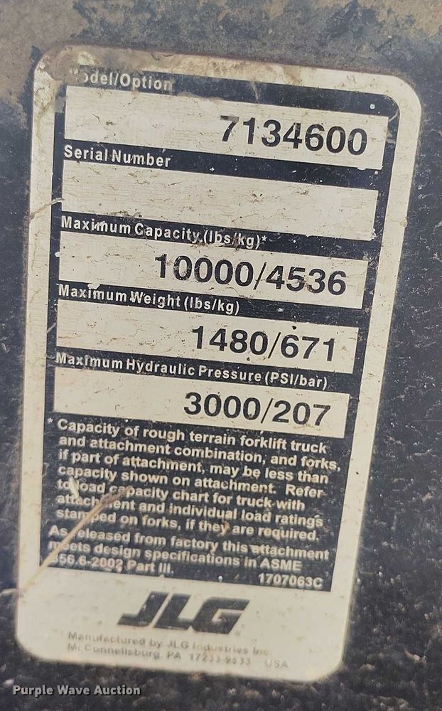 image for item DP4948 2005 Lull 944E-42 telehandler