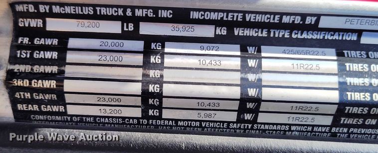 image for item DP4949 2007 Peterbilt 357 ready mix truck