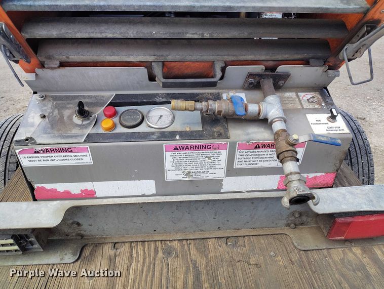 image for item DP4951 2015 Sullivan D90PKU air compressor