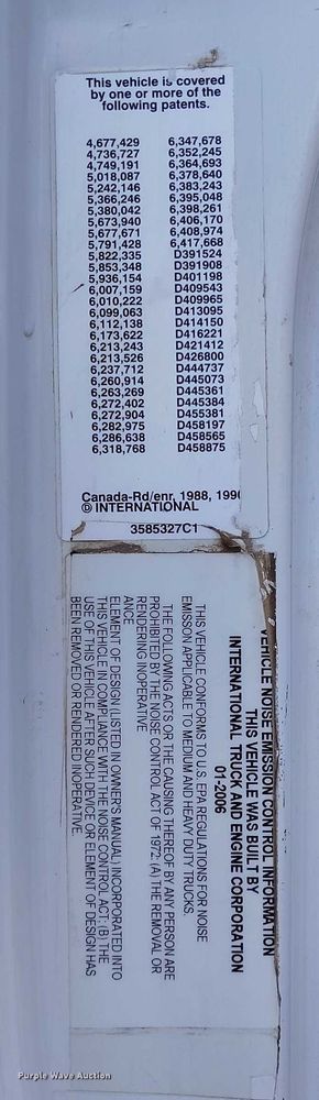 image for item DP4953 2006 International 7400 water truck