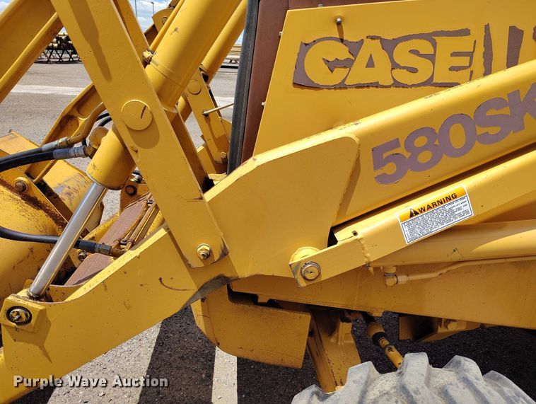 image for item DP4954 1994 Case 580 Super K backhoe