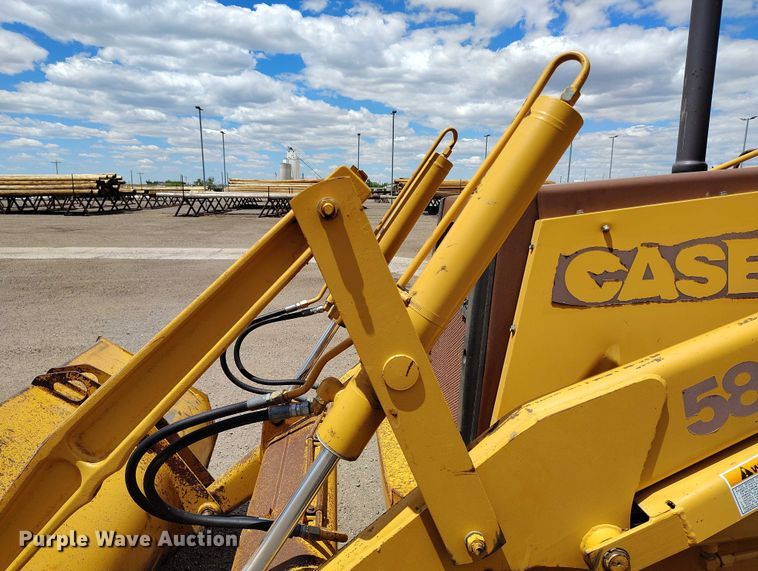 image for item DP4954 1994 Case 580 Super K backhoe