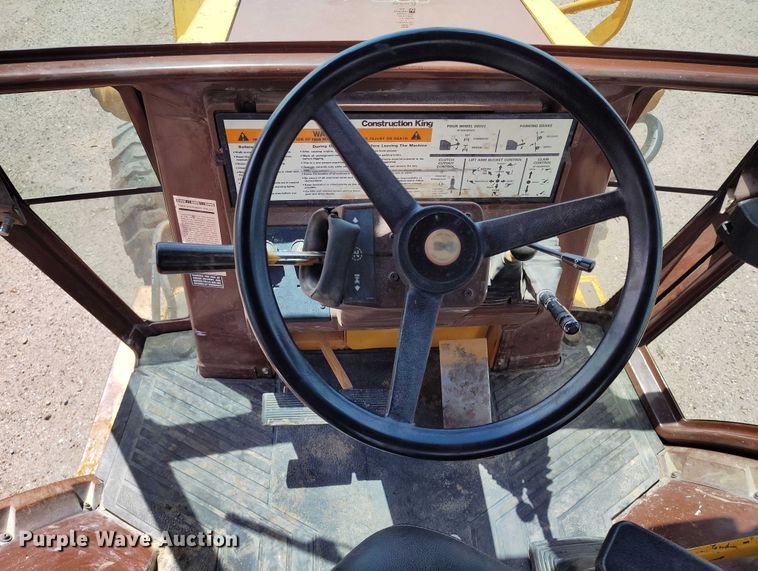 image for item DP4954 1994 Case 580 Super K backhoe