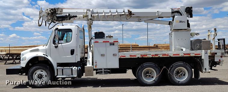 image for item DP4955 2015 Freightliner Business Class M2 digger derrick truck