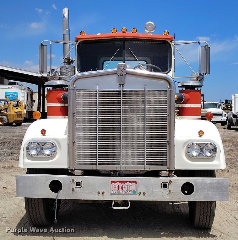 image for item DP4973 1976 Kenworth W900 semi truck