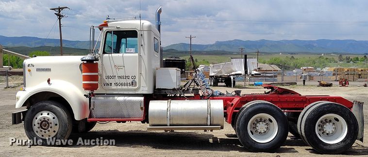 image for item DP4973 1976 Kenworth W900 semi truck