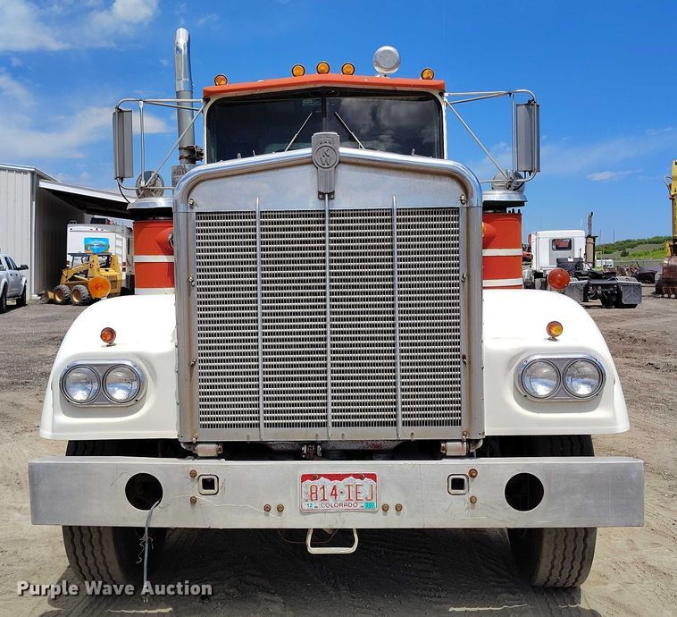 image for item DP4973 1976 Kenworth W900 semi truck