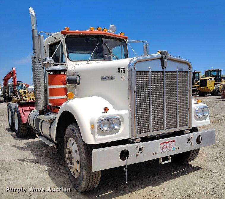image for item DP4973 1976 Kenworth W900 semi truck