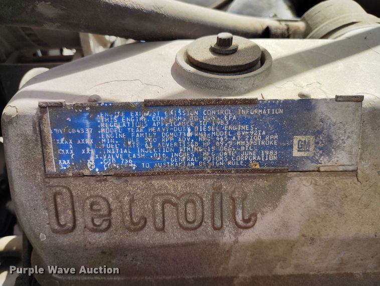 image for item DP4973 1976 Kenworth W900 semi truck