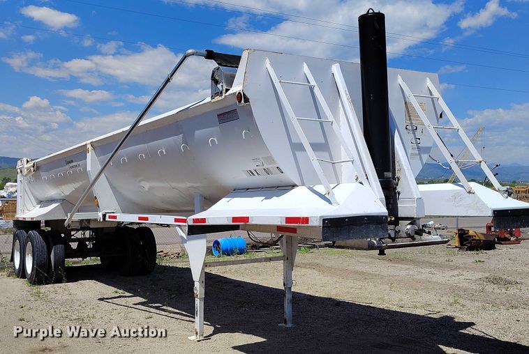 image for item DP4975 1999 Freuehauf end dump trailer