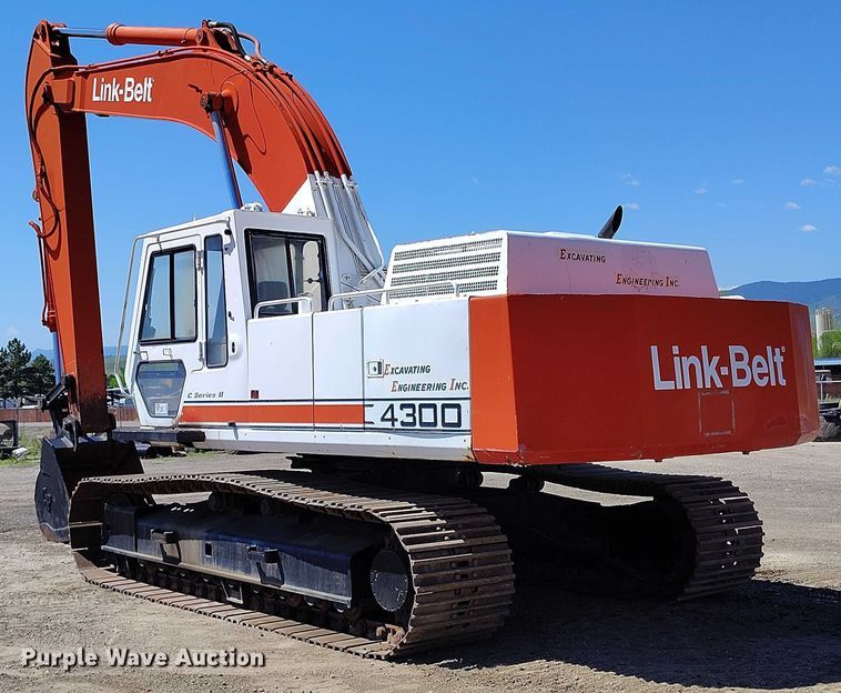 image for item DP4977 1988 Link Belt 4300 C Series excavator