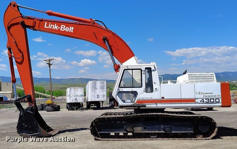 image for item DP4977 1988 Link Belt 4300 C Series excavator