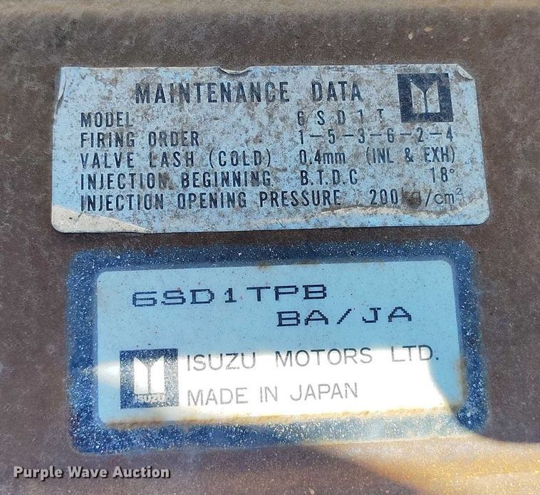 image for item DP4977 1988 Link Belt 4300 C Series excavator