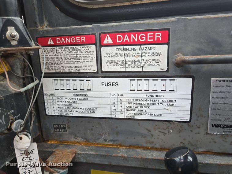 image for item DP6382 Grove IND-1012 crane