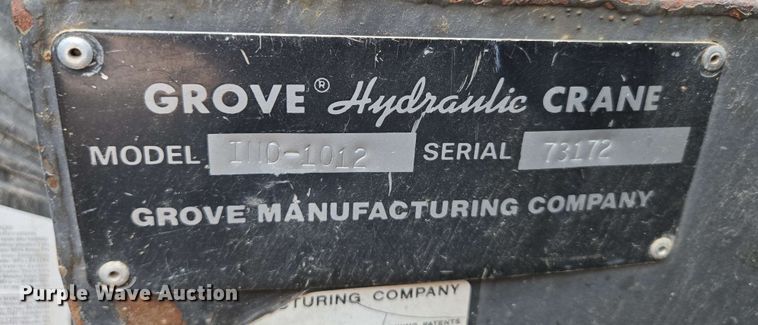 image for item DP6382 Grove IND-1012 crane