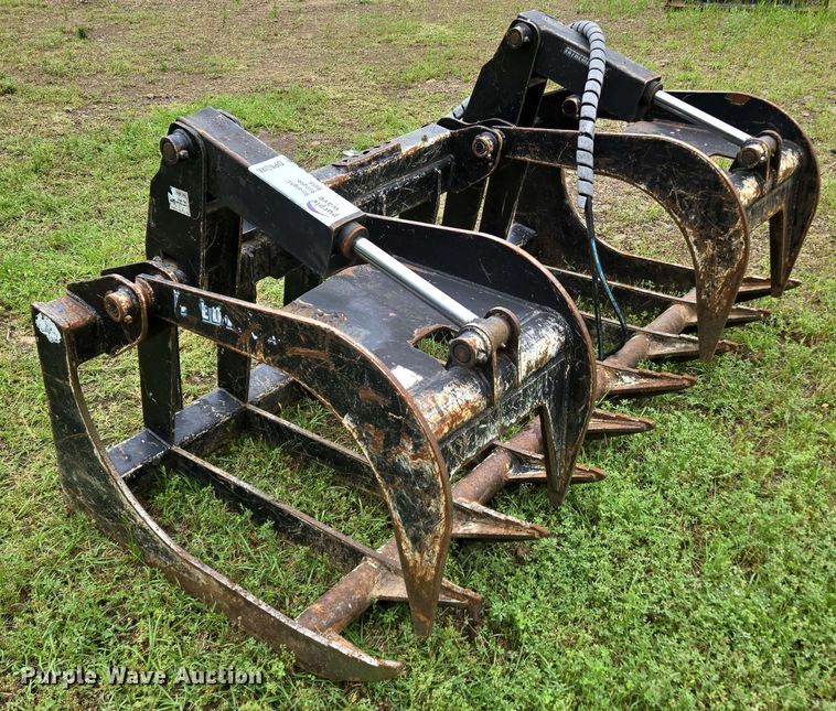 image for item DP6386 Blue Diamond 106145 skid steer rock grapple bucket