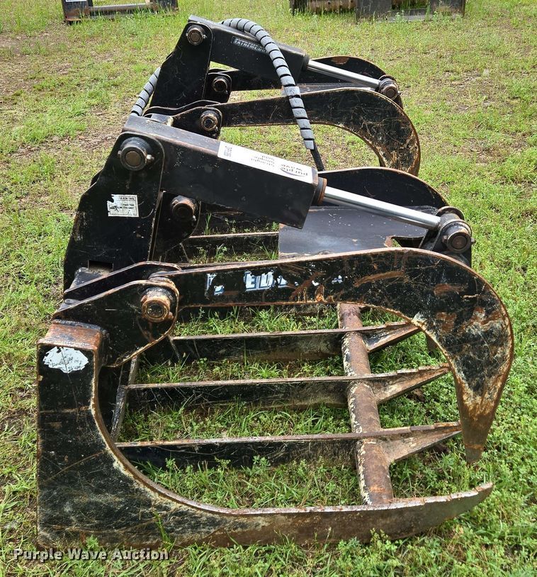 image for item DP6386 Blue Diamond 106145 skid steer rock grapple bucket